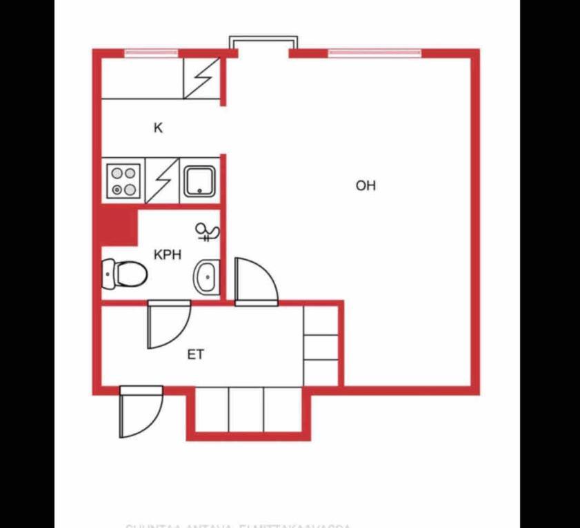 Yksio Kilometri Jokirannasta Forilta Apartment Turku Ngoại thất bức ảnh